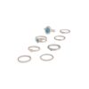 Stackable Ring Turquoise 8-Pack