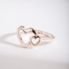 Double Heart Ring