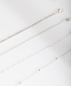 Twist Anklet Bracelet 4-Pack