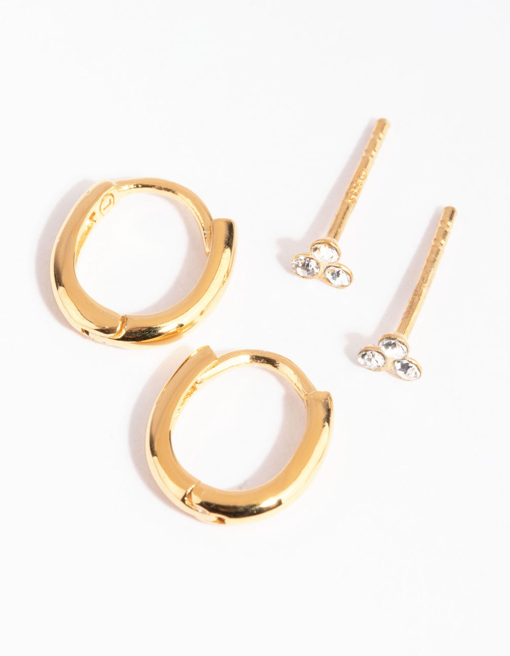 Ball Stud & Earring Set