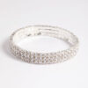 Stretch Triple Row Bracelet