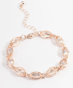 Rose Classic Marquise  Bracelet