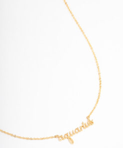 Aquarius Pendant Necklace