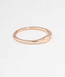 Solitaire Tapered Ring