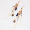 Feather Chain Earrings