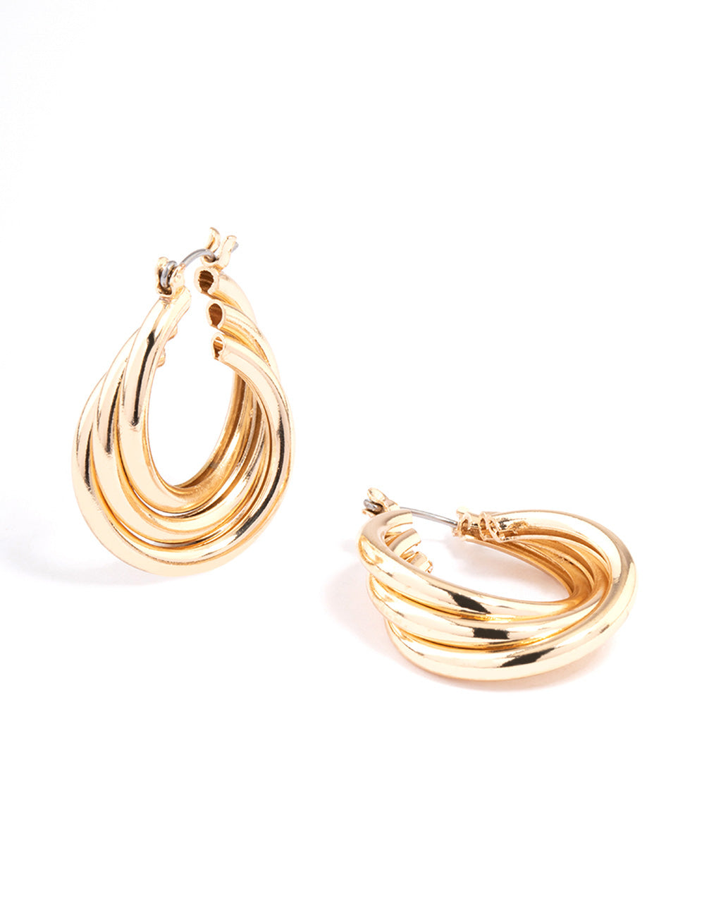 Classic Twisted Hoop Earrings
