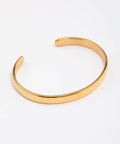 Stainless Steel Classic Plain Wrist Cuff