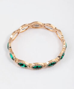 Marquise & Rubber Stretch Bracelet