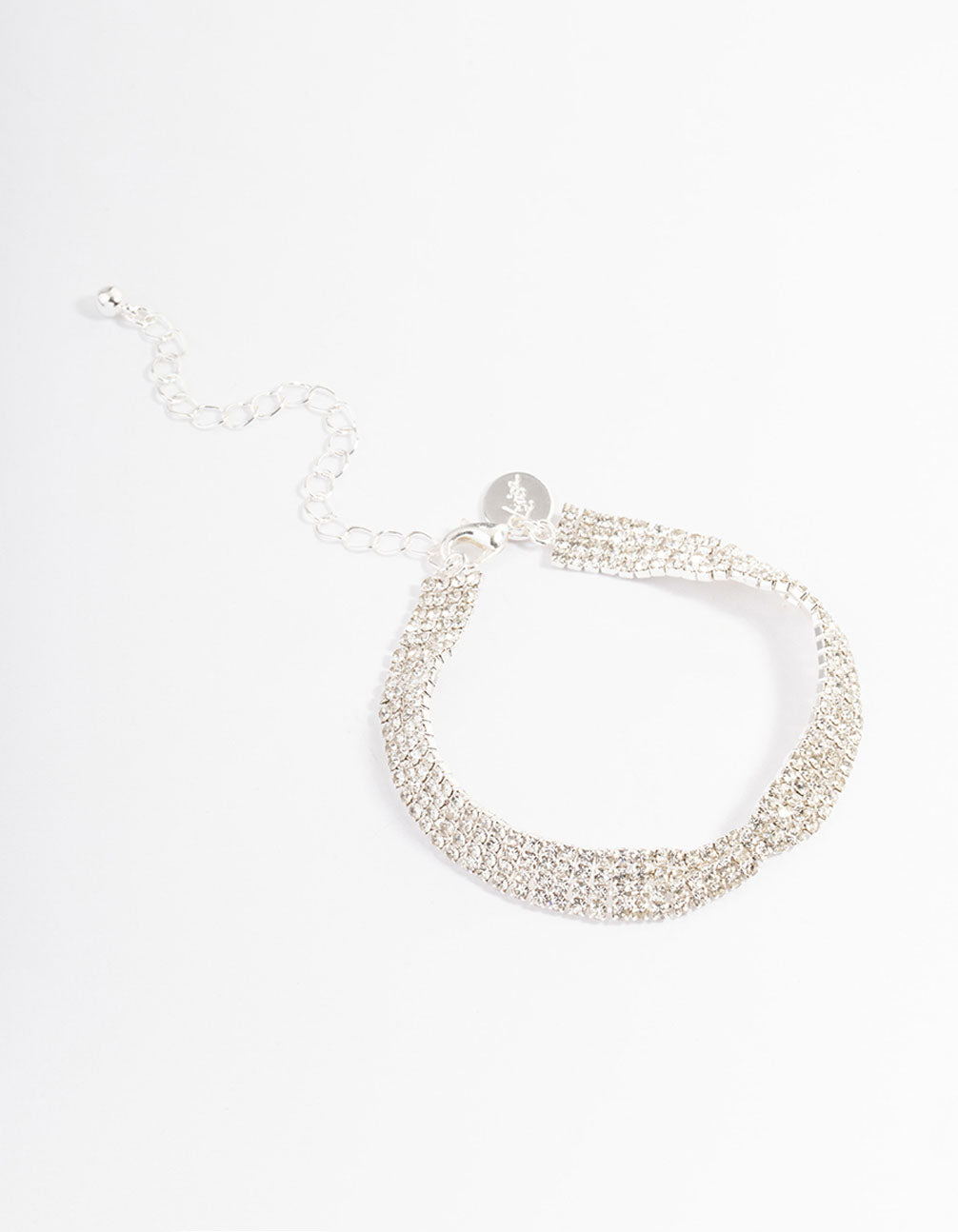 Interlaced Tennis Bracelet