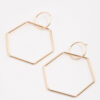 Hexagon Earrings