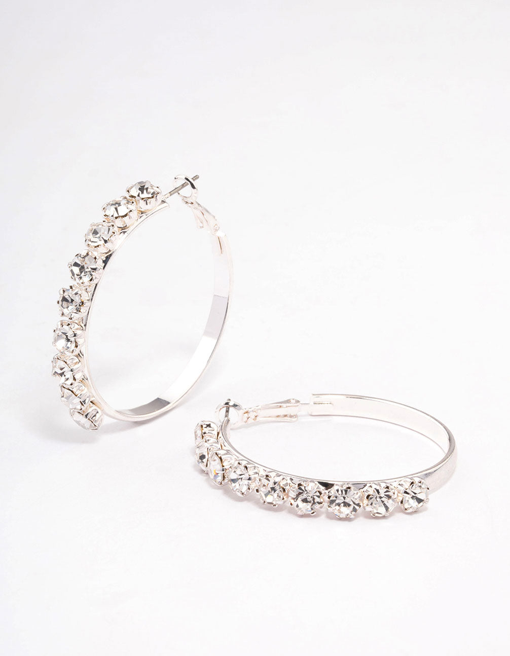 Round Medium Hoop Earrings
