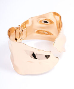 Large Abstract Wrist Cuff