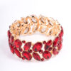 Red Adjustable Stone Bracelet