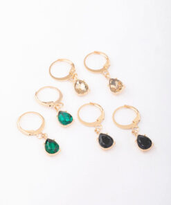 Pear Huggie Earring 3-Pack