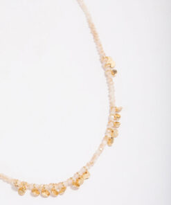 Bohemian Mini Disc Short Necklace