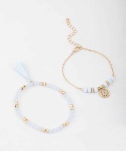 Beaded Tassel Bracelet