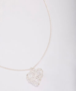 Wrapped Heart Pendant Necklace