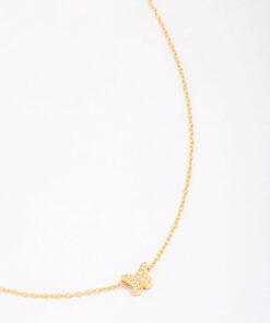 Butterfly Pendant Necklace