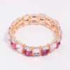 Rose Square Stretch Bracelet