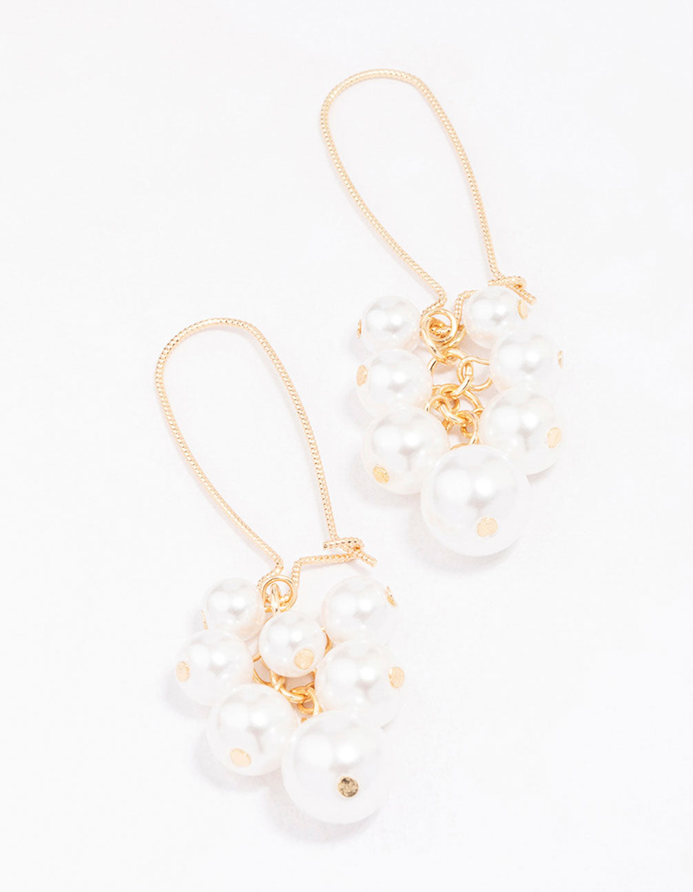 Pearl Cluster Earrings