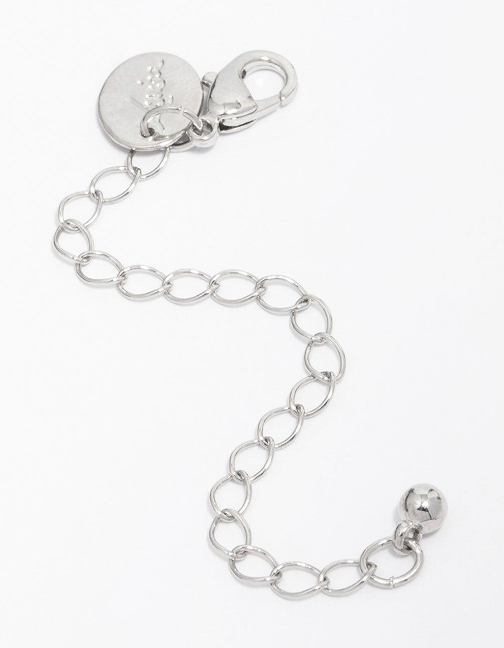 Rhodium Necklace Chain Extender