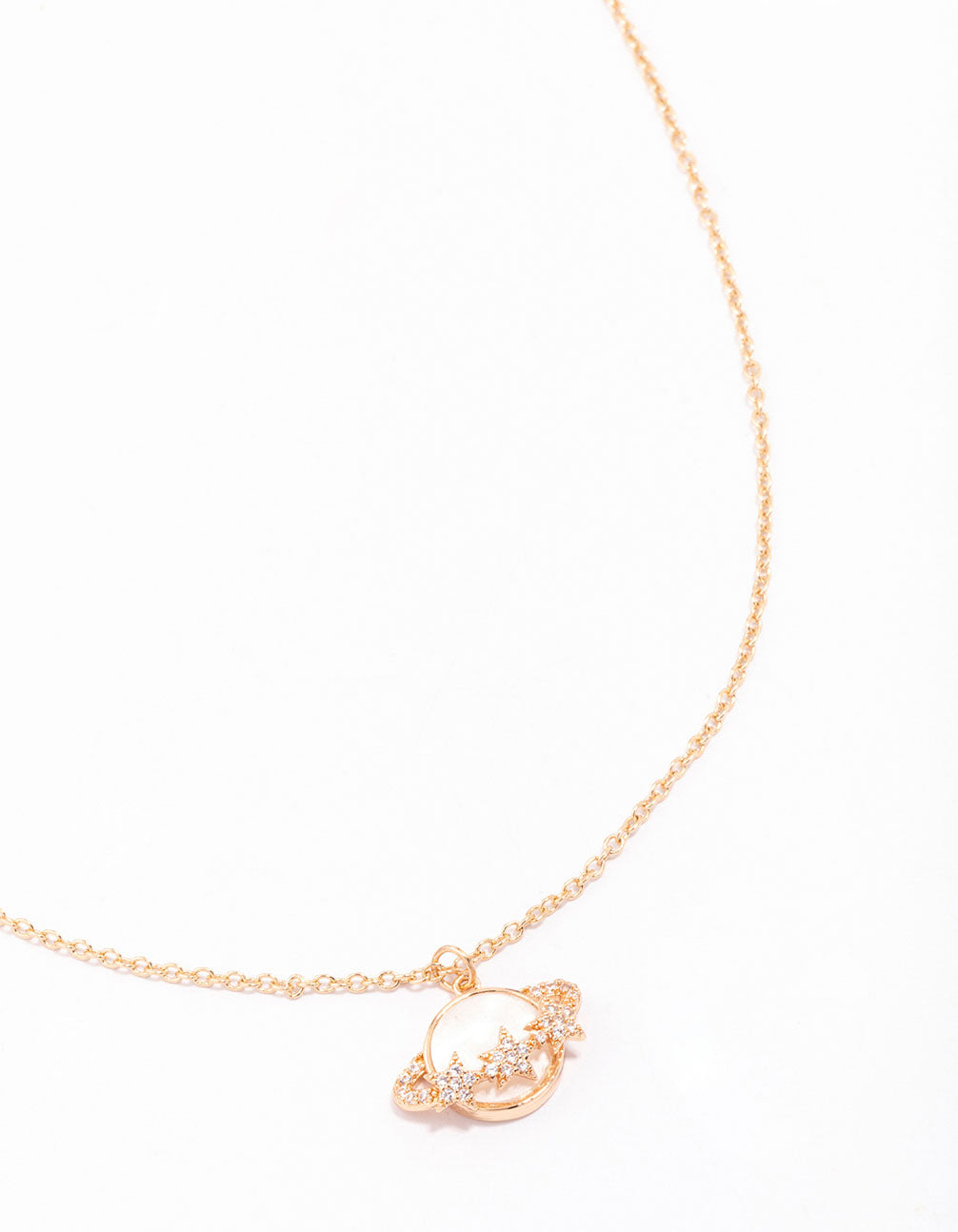 Planet Shell Pendant Necklace