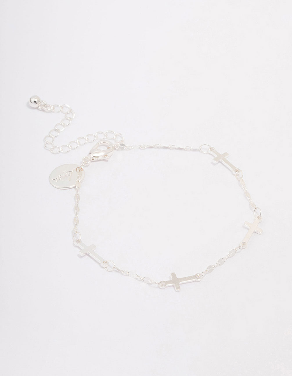 Station Cross Chain Bracelet