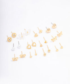 Butterfly Stud Earring 12-Pack