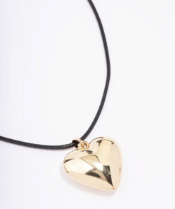 Heart Cord Necklace