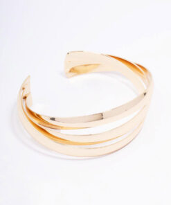 Chunky Twisted Wrist Cuff