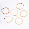 Evil Eye Beaded Bracelet 6-Pack