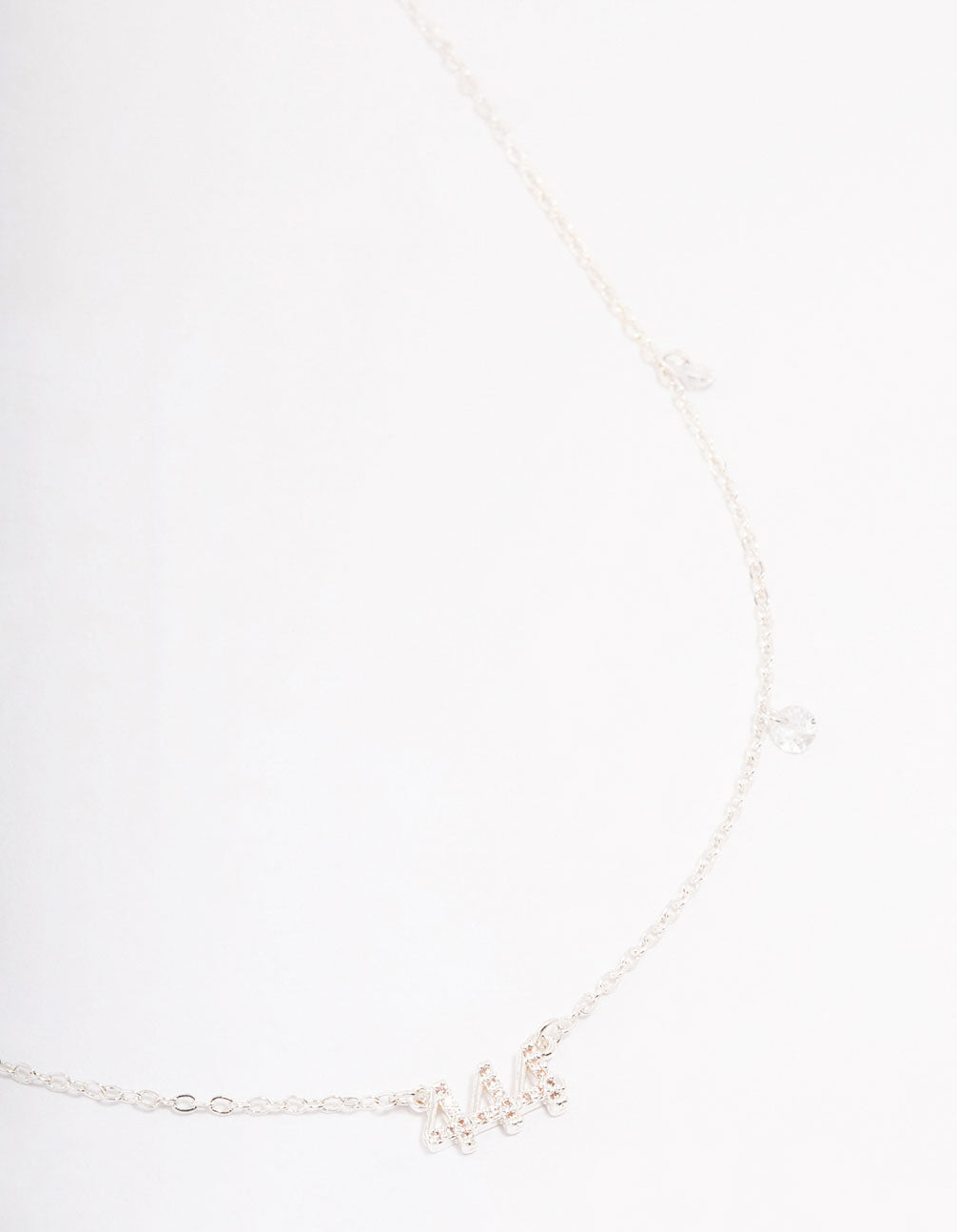 Angel Number Cubic Zirconia Chain Necklace