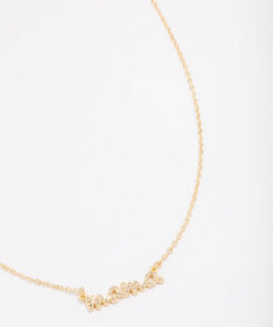 Cubic Zirconia Pendant Necklace