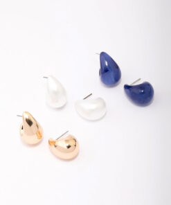 Acrylic Hoop Earring 3-Pack