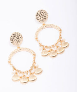 Shell Jingle Drop Earrings