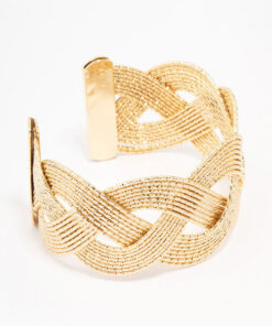 Textured Woven Wrist Cuff