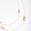 Rose Beaded Layered Necklace