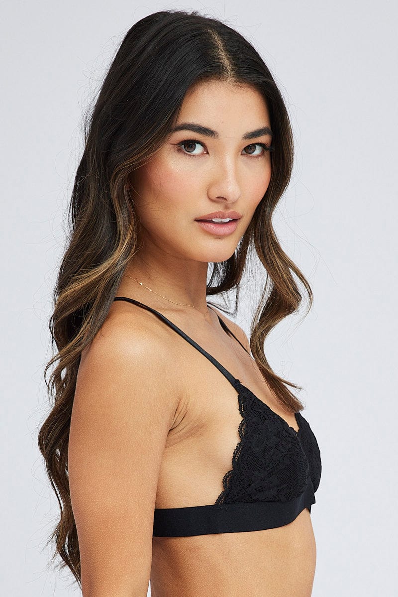 Black Bralette Lace - Image 4
