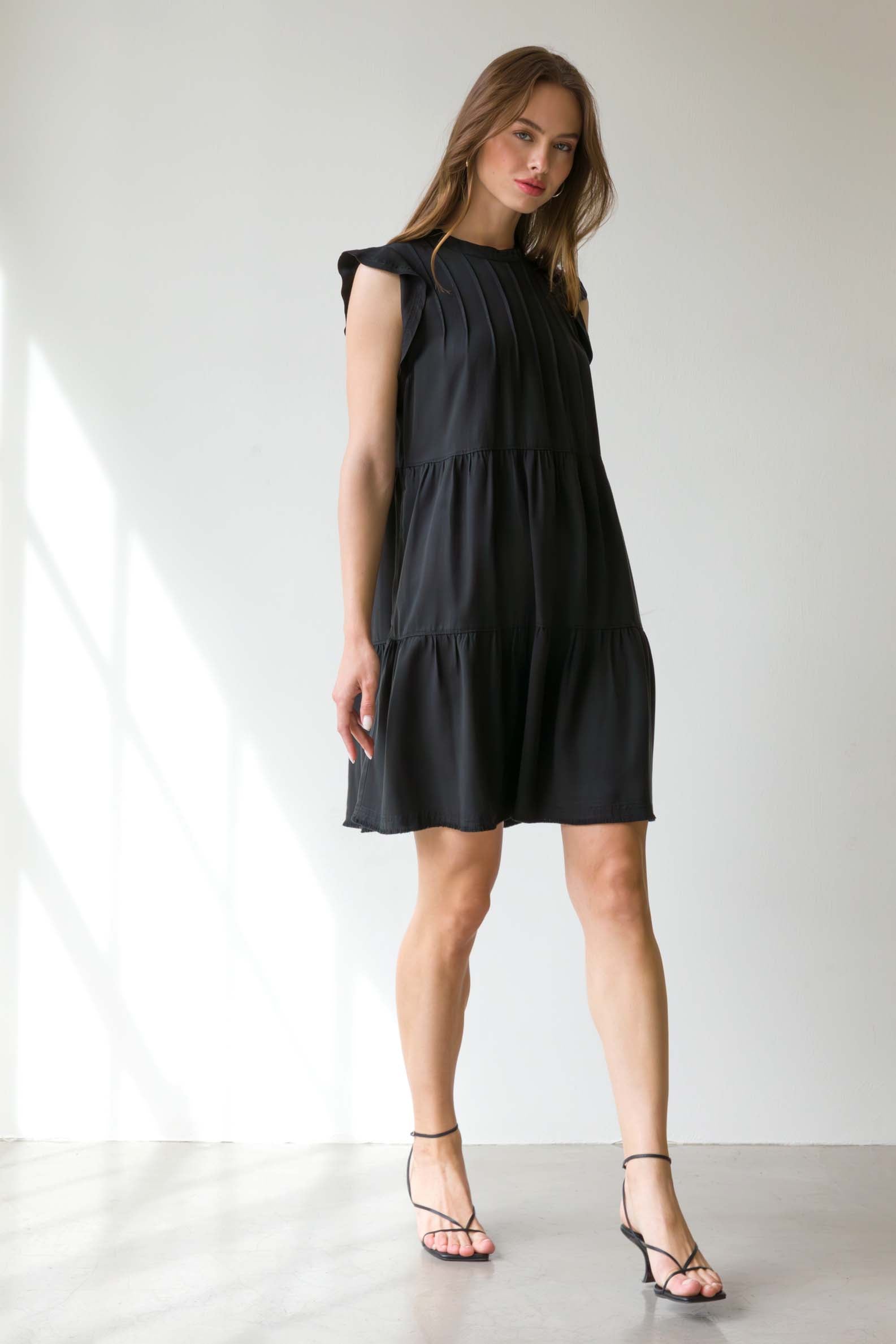 Shelly Black Dress - Image 2