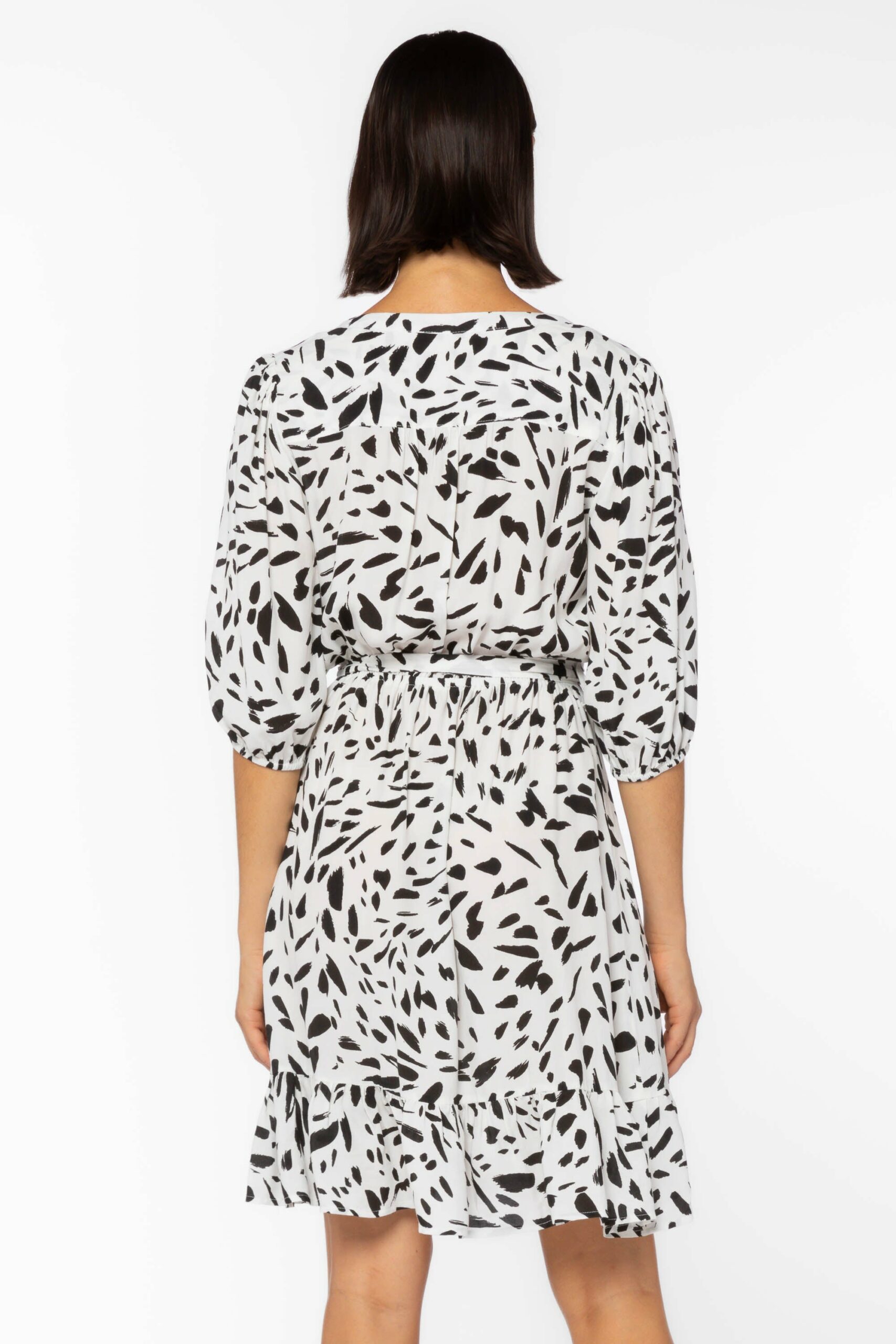 White Black Dress - Image 4