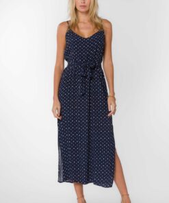 Navy Dots Dress